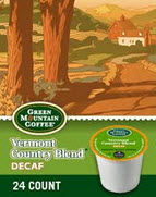 COFFEE, DECAF, MEDIUM ROAST, GREEN MOUNTAIN, KEURIG, K-CUP PODS, 24/CT THUMBNAIL