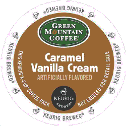 Coffee, Green Mountain Coffee® Caramel Vanilla Cream Coffee K-Cup® Packs, 24/Bx  LARGE
