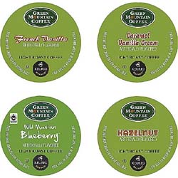 Coffee, Green Mountain Coffee® Flavored Variety Coffee K-Cup® Packs, 22/Bx LARGE