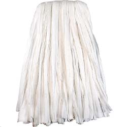 WET MOP HEAD, O'DELL, EDGE, NONWOVEN #24, WHITE, 1-1/4" HEADBAND LARGE