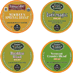 Coffee, Green Mountain Coffee® Variety Decaf Coffee K-Cup® Packs, 22/Bx LARGE
