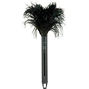 DUSTER BRUSH, O'DELL, POP-TOP FEATHER DUSTER, BLACK, 9"-14" MAIN