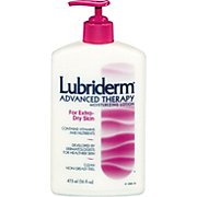 LOTION, JOHNSON & JOHNSON, LUBRIDERM ADVANCED THERAPY HAND AND BODY LOTION, PUMP BOTTLE, 16 OZ MAIN