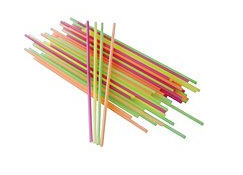 STIR STRAWS, BERKLEY SQUARE, NEON ASSORTED COLORS, 1000/CT THUMBNAIL