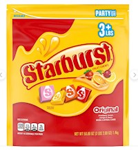 STARBURST, ORIGINAL, FRUIT CHEWS, CANDY, 50 OZ MAIN