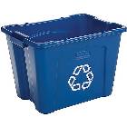 Desk-Side Recycling Box Blue 14 Gallon THUMBNAIL