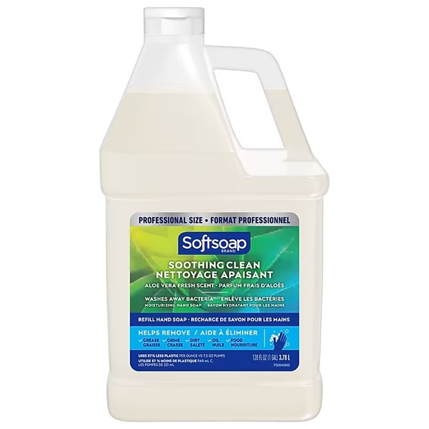 HAND SOAP, SOFTSOAP REFILL, MOISTURIZING WITH ALOE, 1 GL THUMBNAIL