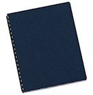 PRESENTATION COVERS, FELLLOWES FUTURA, OVERSIZE, 8.75"W X 11.25"H, NAVY BLUE, 25/CT THUMBNAIL