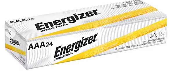 BATTERIES, AAA, ENERGIZER, ALKALINE, 24/CT LARGE