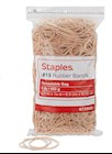 RUBBER BANDS, ECONOMY, STAPLES, #19, 1500/CT THUMBNAIL