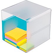 Deflecto Desktop Organizer 1 Compartment Clear THUMBNAIL