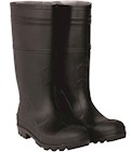 OVERBOOT, MEN'S SIZE 11, BLACK, PVC, WATERPROOF, PADDED, HIGH-TRACTION SOLE, 1/PAIR THUMBNAIL