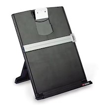 DOCUMENT STAND, WITH CLIP & GUIDE BAR, 3M, BLACK MAIN