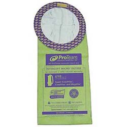 VACUUM BAGS, PROTEAM, FOR COACHVAC, SUPER COACHVAC & MEGAVAC, 10/PK LARGE