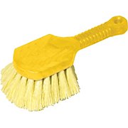 UTILITY BRUSH, RUBBERMAID, PLASTIC, 8" MAIN