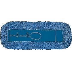 DUST MOP HEAD, RUBBERMAID, TWISTED LOOP, BLUE, 36" X 5" LARGE
