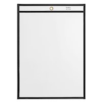 TICKET HOLDERS, HEAVY DUTY, STITCHED, 9" X 12", CLEAR, 25/CT MAIN
