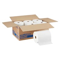 HARDWOUND TOWEL, enMOTION, WHITE, 800', 10" WIDE, 6/CS MAIN