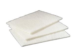 CLEANSING PAD, LIGHT-DUTY, SCOTCH-BRITE, WHITE, 20/PK LARGE