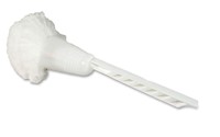TOILET BOWL BRUSH, IMPACT CONE, 13", WHITE MAIN
