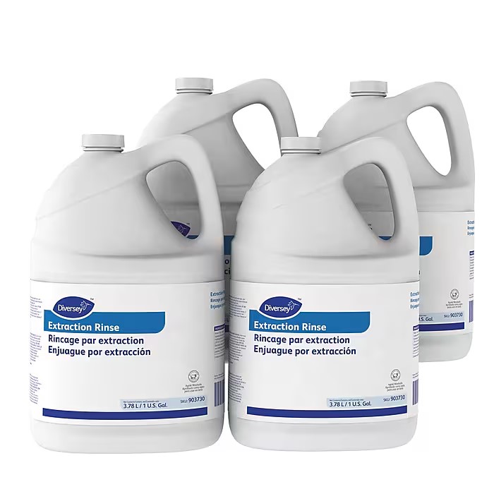 CARPET EXTRACTION RINSE, DIVERSEY, LIDQUID, FRUITY FLORAL SCENT, 1 GALLON, 4/CT THUMBNAIL