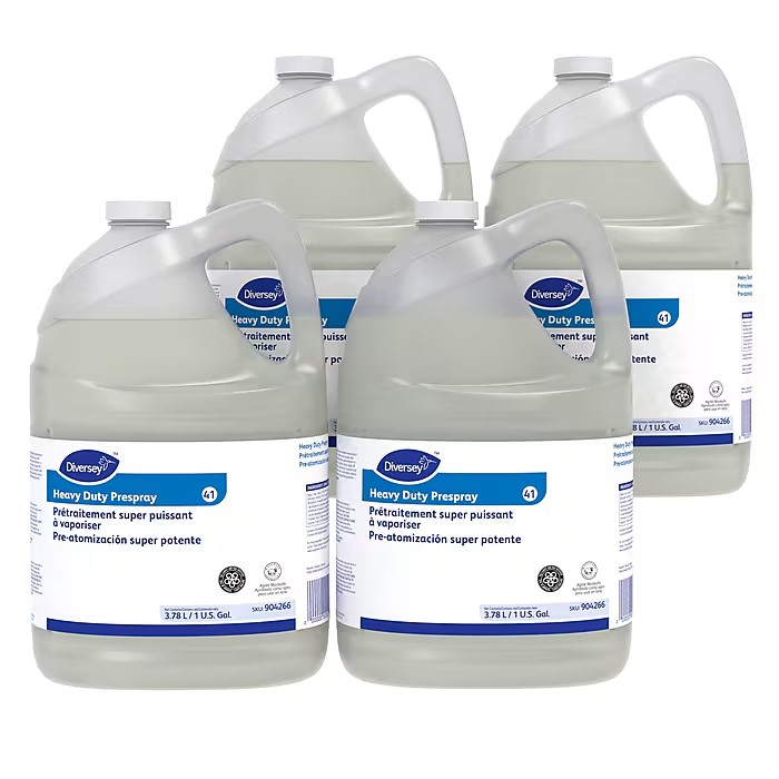 Pre-Spray, Heavy Duty, Diversey, Fruity Scent, 1 Gallon, 4/Ct THUMBNAIL