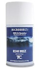 AIR FRESHENER, REFILL, FOR RUBBERMAID MICROBURST 9000 AEROSOL DISPENSER, OCEAN BREEZE SCENT, 4/CT THUMBNAIL