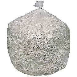 40-45 Gallon 16 Micron Natural 40 x 48High Density Coreless Roll Can Liners  250/Ct LARGE
