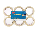 TAPE, ULTRA HEAVY DUTY SHIPPING TAPE, STAPLES, 1.88"x54.6yds, CLEAR, 6 ROLLS THUMBNAIL