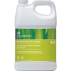 Staples 64 Neutral Multi-Use Cleaner 1 Gallon 4/Ct  LARGE