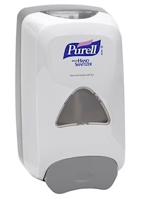 DISPENSER, HAND SANITIZER, WALL MOUNTED, PURELL FMX 12, WHITE MAIN