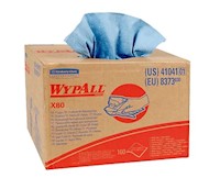 WIPES, WYPALL, X80 WIPERS, BLUE, 160/CARTON MAIN