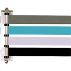 Room ID Flag System, 8", 4 Flags, Medline THUMBNAIL
