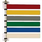 Room ID Flag System, 8", 6 Flags, Medline THUMBNAIL