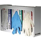 DISPENSER, SAN JAMAR, DISPOSABLE GLOVES, WHITE ENAMEL THUMBNAIL