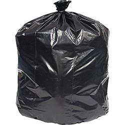 12-16 GALLON, 0.35 MIL, BLACK, 24" X 32", LINEAR, LOW DENSITY, FLAT PACK, CAN LINERS, 1000/CT LARGE
