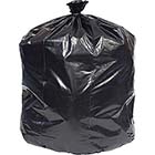 12-16 Gallon 0.35 mil Black 24 x 32 Linear Low Density Flat Pack Can Liners 1000/Ct  THUMBNAIL