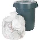 20-30 GALLON, 16 MIC, NATURAL, 30" x 37", HIGH DENSITY, CORELESS ROLL, 250/Ct  THUMBNAIL