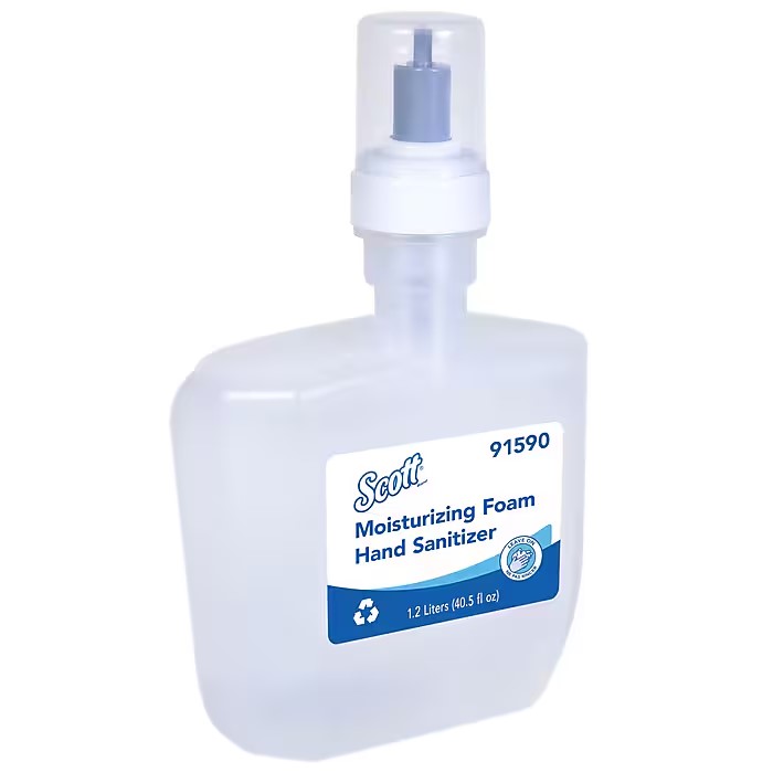 HAND SANITIZER, FOAMING, KLEENEX ELECTRONIC REFILL, CUCUMBER SCENT, 1200 ML, 2/CT THUMBNAIL