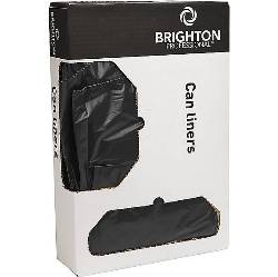 40-50 Gallon 1.50 mil Black 40 x 48 Linear Low Density Flat Pack Can Liners  50/Ct LARGE