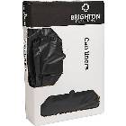 40-50 Gallon 1.50 mil Black 40 x 48 Linear Low Density Flat Pack Can Liners  50/Ct THUMBNAIL