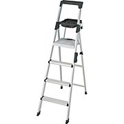 6' Ladder, Cosco Signature Series Aluminum Step Ladders 6' 73.75 H x 21.81 W x 6.5 D THUMBNAIL