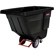 Tilt Truck, Rubbermaid Tilt Trucks Black 850 lb. Capacity  MAIN