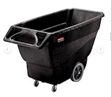 TILT TRUCK, RUBBERMAID, STRUCTURAL FOAM, BLACK, 152 GALLON/600 LB CAPACITY THUMBNAIL