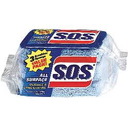 SPONGE, SCRUBBER, ALL SURFACE, 3 SPONGES/PK, 8 PACKS/CT LARGE