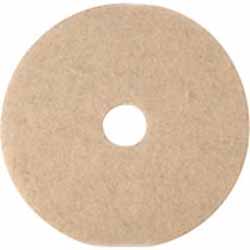 27" Natural Blend, Tan Floor Pad, 3M, 5/Ct LARGE