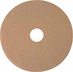 20" Tan Floor Pad, Burnishing, 3M, 5/Ct LARGE