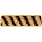 WET MOP PAD, RUBBERMAID, HYGEN, MICROFIBER, SCRUBBER, YELLOW, 18", 6/CT THUMBNAIL
