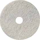 24" Natural Blend WHITE Floor Pad, Burnishing, 3M, 5/Ct THUMBNAIL