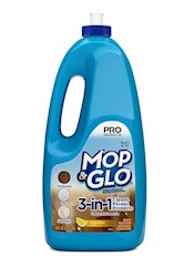 FLOOR CLEANER, TRIPLE ACTION SHINE, MOP & GLO, PRO, FRESH CITRUS, 64 OZ LARGE